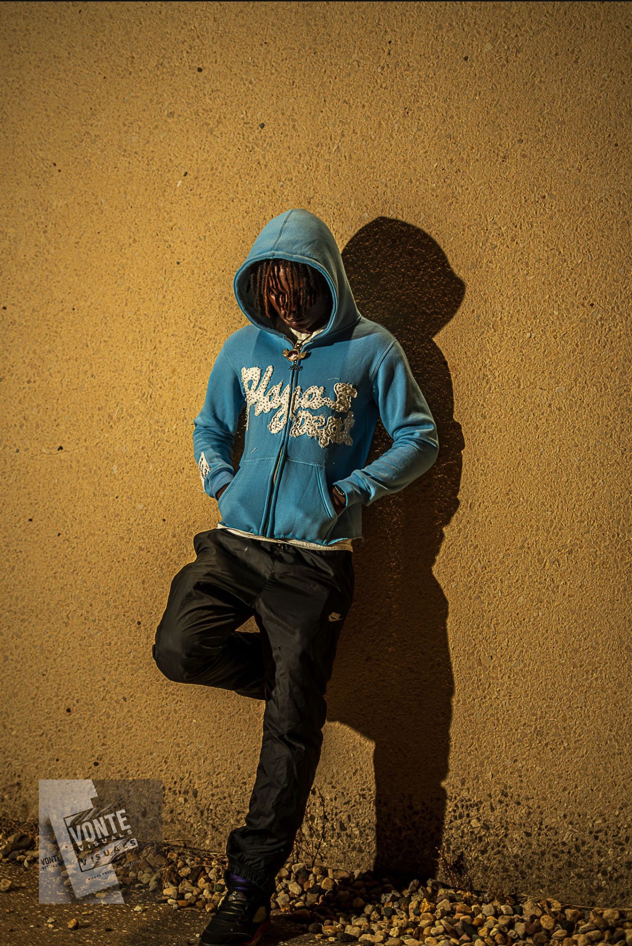 Playas Dept Baby Blue Hoodie