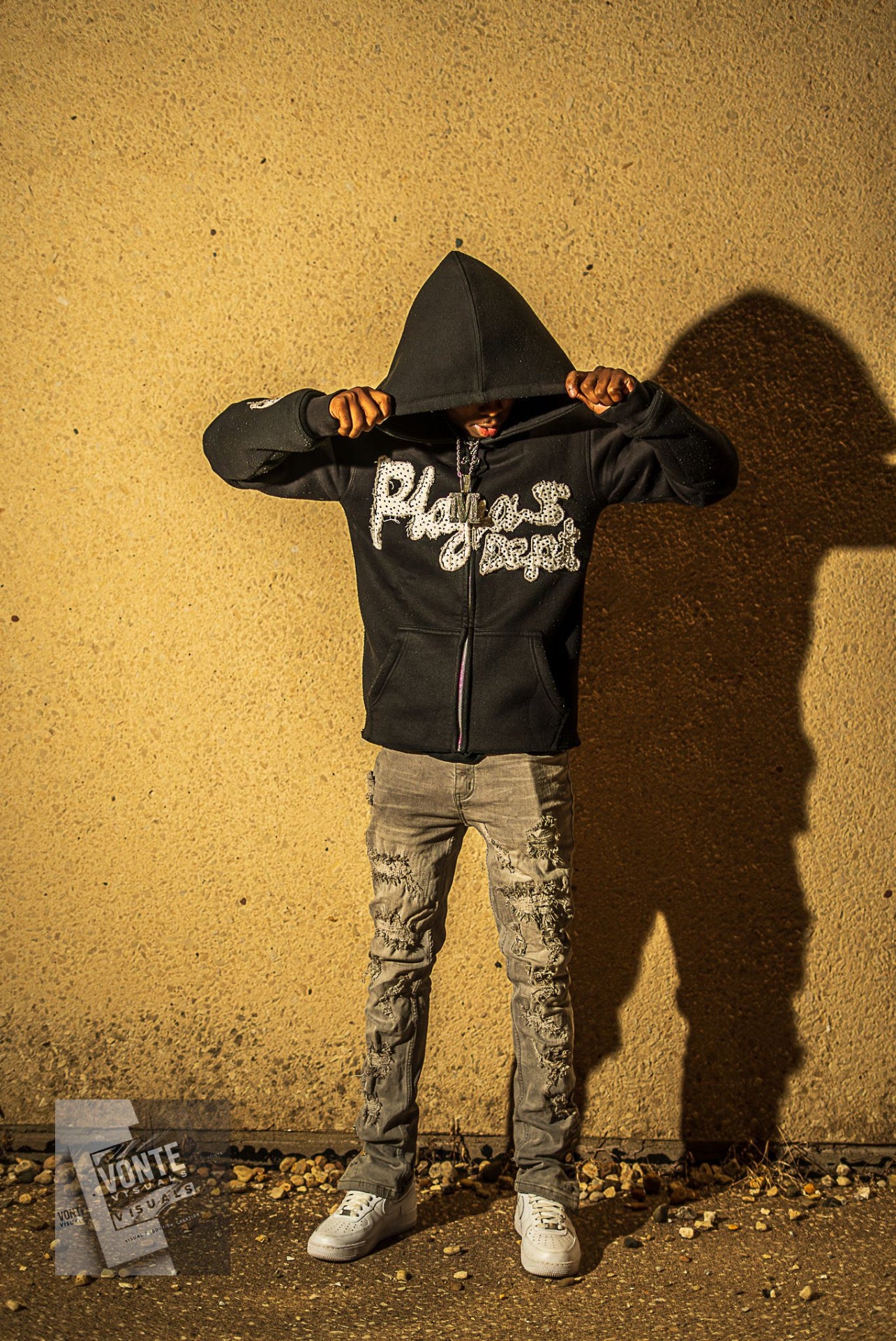 Playas Dept Black Hoodie