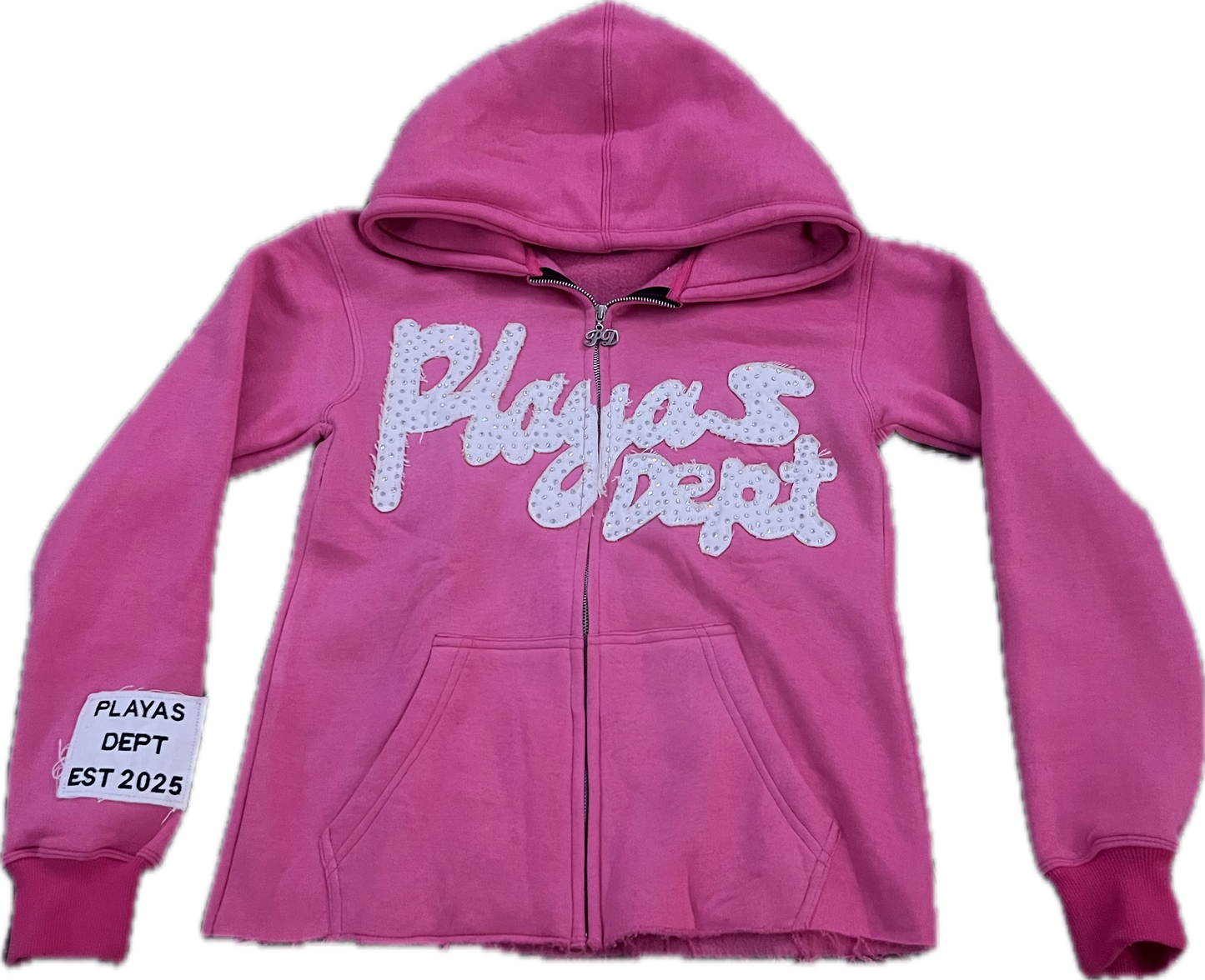Playas Dept Pink Hoodie