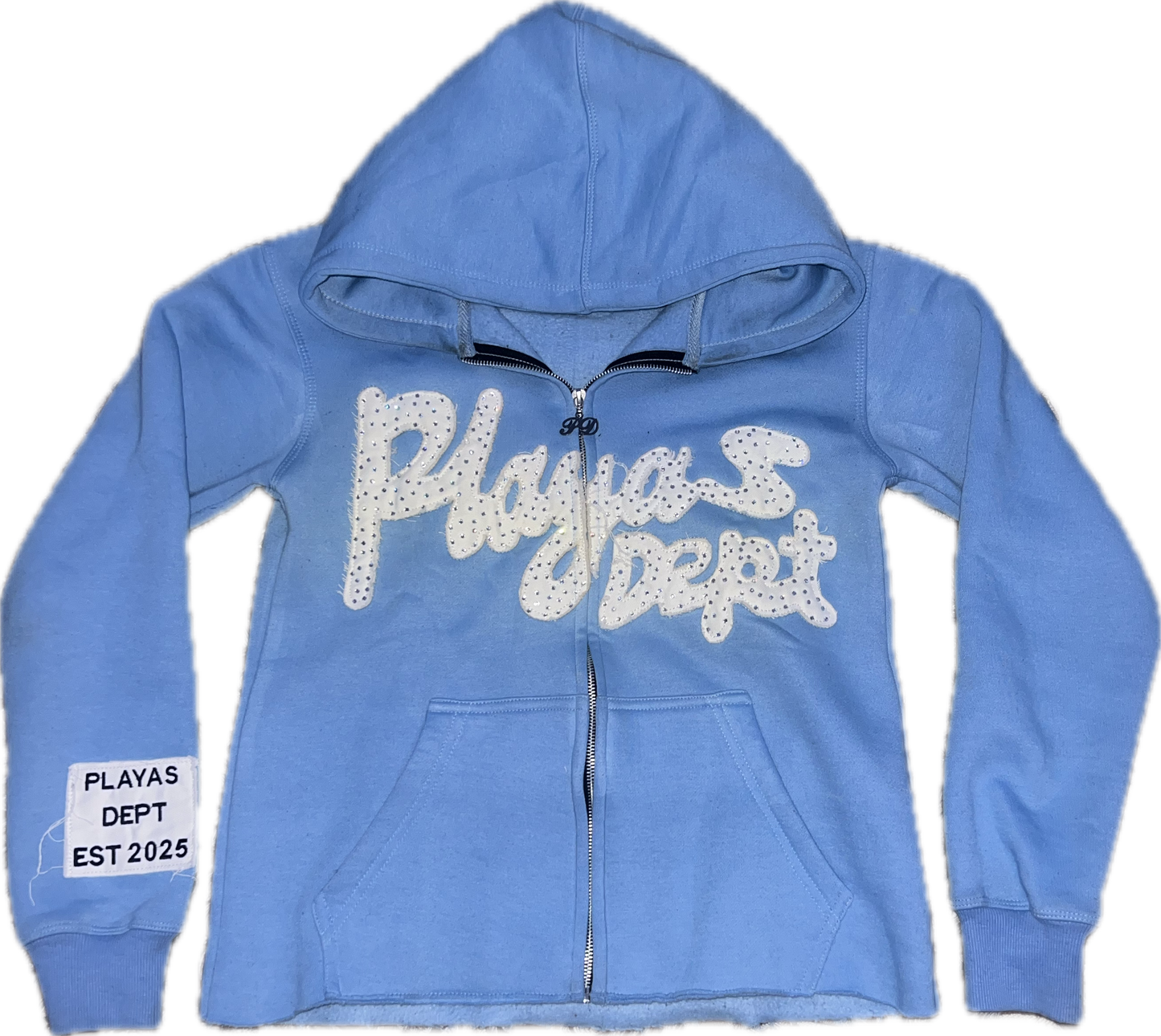 Playas Dept Baby Blue Hoodie