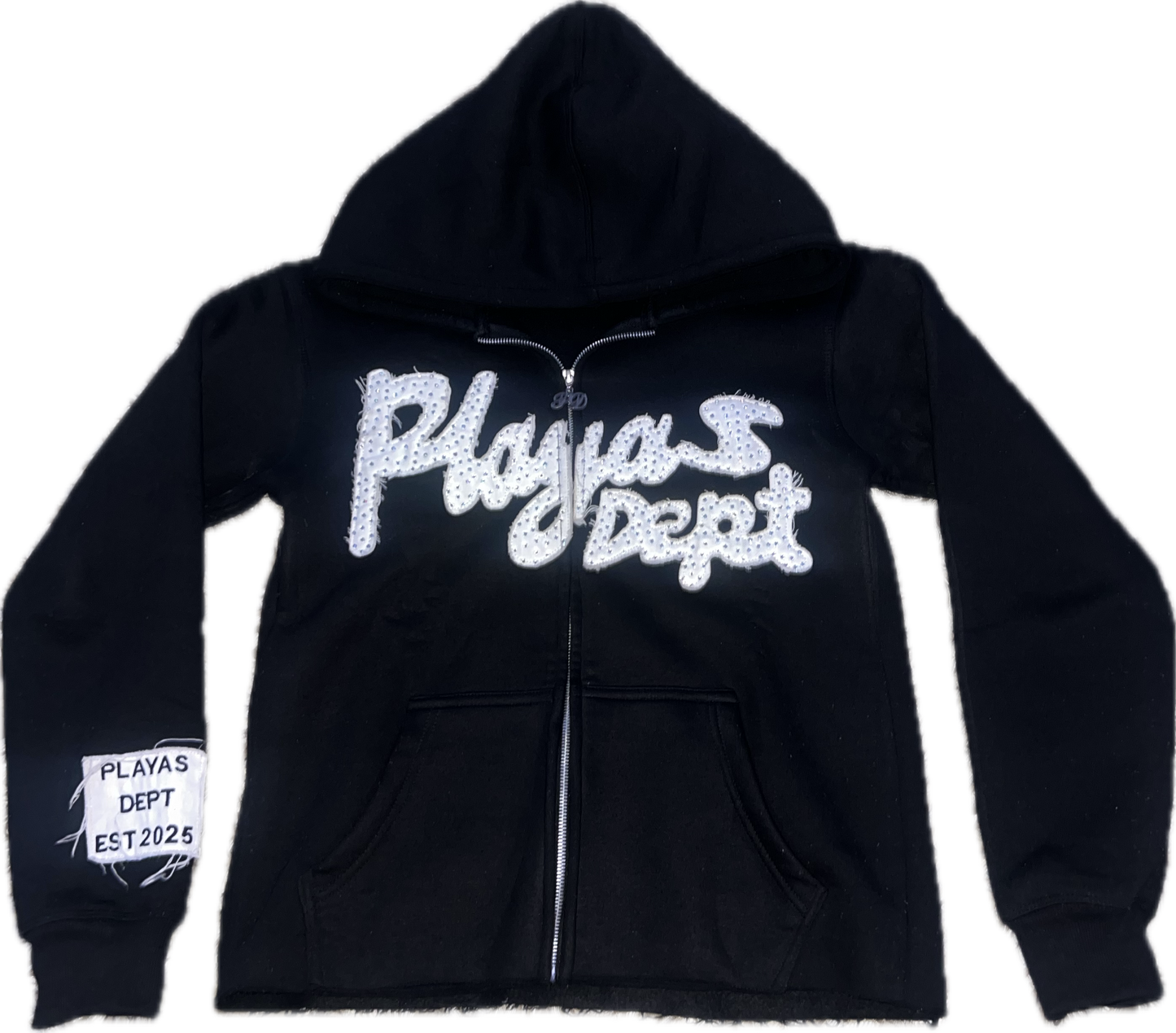 Playas Dept Black Hoodie