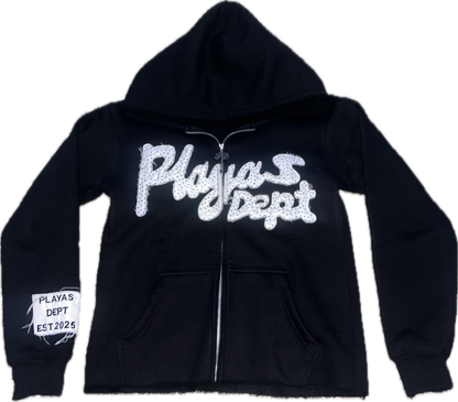 Playas Dept Black Hoodie
