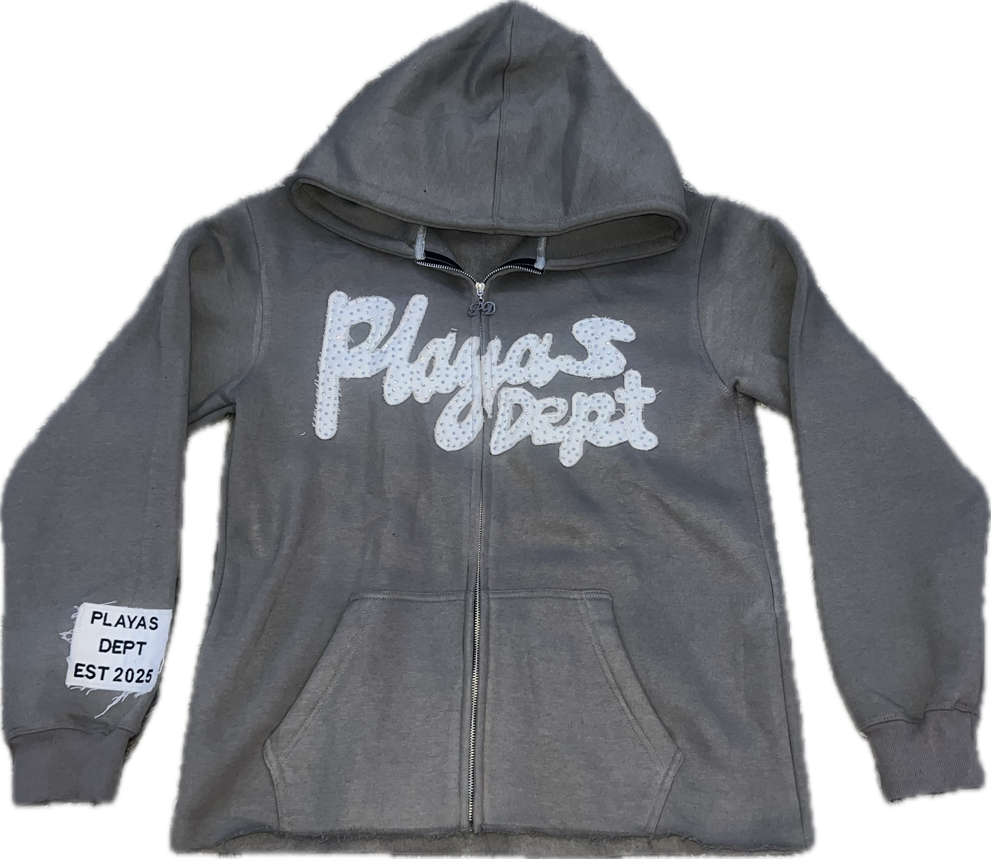 Playas Dept Gray Hoodie