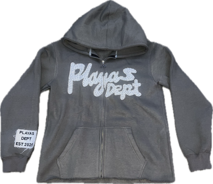 Playas Dept Gray Hoodie